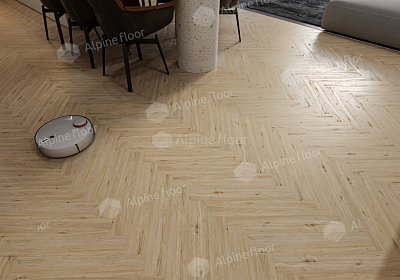 Ламинат Alpine Floor Herringbone LF102-1 Дуб Лион