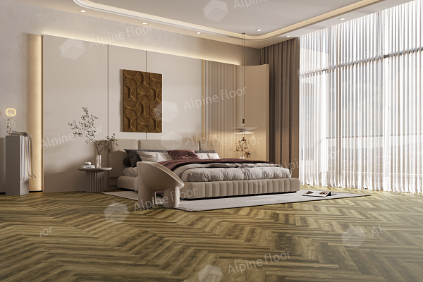 Ламинат Alpine Floor Herringbone LF102-9 Дуб Марсель