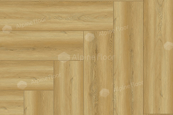 Каменный SPC ламинат Alpine Floor Parquet Light Дуб Поллукс
