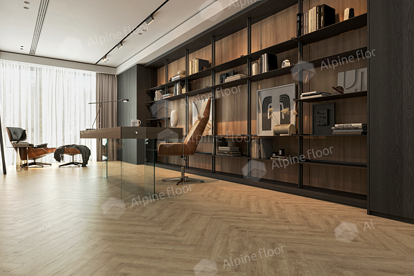 Ламинат Alpine Floor Herringbone Pro LF106-7 Дуб Прованс