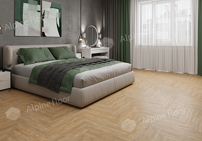 Ламинат Alpine Floor Herringbone LF102-3 Дуб Фландрия