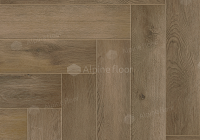 Каменный SPC ламинат Alpine Floor Parquet Premium  Дуб Насыщенный