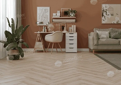 Ламинат Alpine Floor Herringbone LF105-13 Дуб Берри