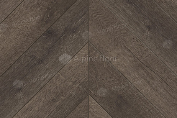 Каменный SPC ламинат Alpine Floor Chevron Alpine Дуб Антарес